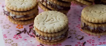 Whoopies au chocolat  blanc avec Prince®