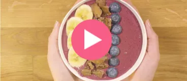 belVita Smoothie bowl gourmand et coloré réalisé par Annelyse