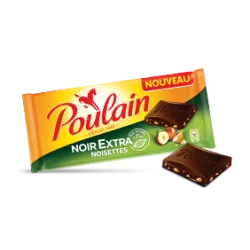 Poulain Noir Extra Noisettes