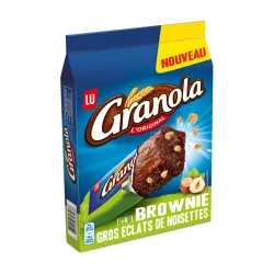 Brownies noisettes Granola
