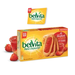 belVita Le Tartiné à la Fraise