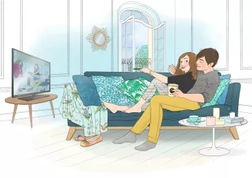 Un moment de complicité à deux Un moment de complicité à deux