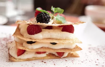 Le millefeuille de l'entrée au dessert ! Le millefeuille de l'entrée au dessert !