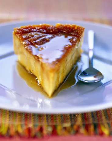 Flan à la noix de coco