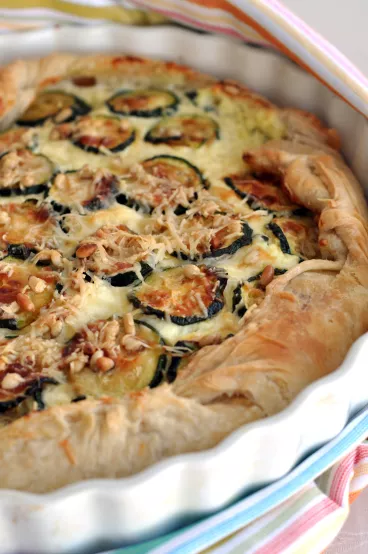 Tarte aux courgettes
