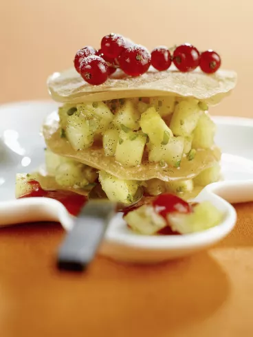 Croustillant d'ananas avec Alsa®