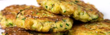 Galette de courgette au fromage frais