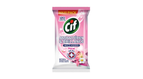 lingettes Cif Antibactérien et Brillance